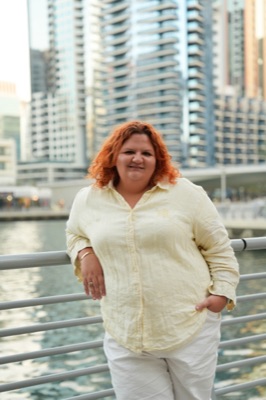 Alexandra Gulamova — portrait, Dubai Marina